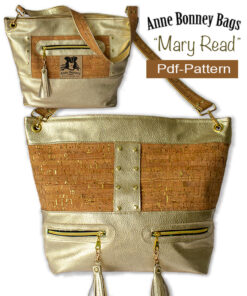PDF Pattern Tote Bag, Mary Read, pdf pattern, PDF tote bag pattern, Tote Bag Pattern pdf