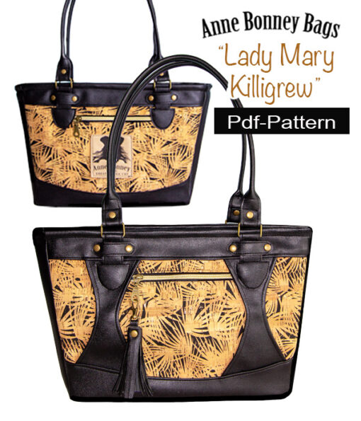 PDF pattern Handbag - Lady Mary Killigrew