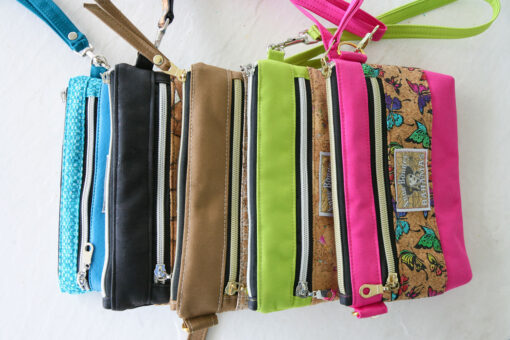 Easy purse pattern - Wendie PDF pattern - Easy Zipper pouch pattern, Crossbody bag pattern