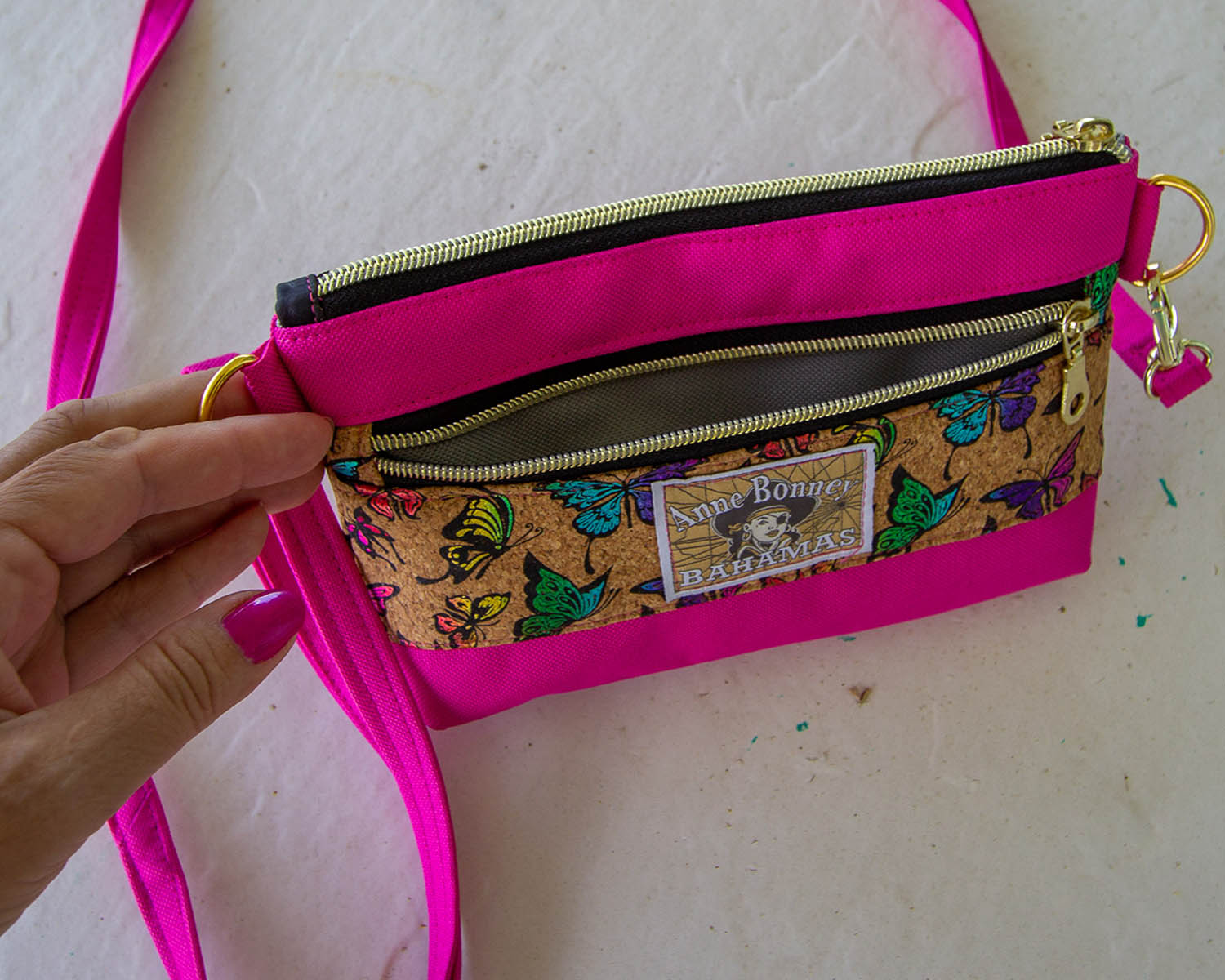 Easy Zipper Purse PDF Pattern Crossbody Bag Or Wristlet