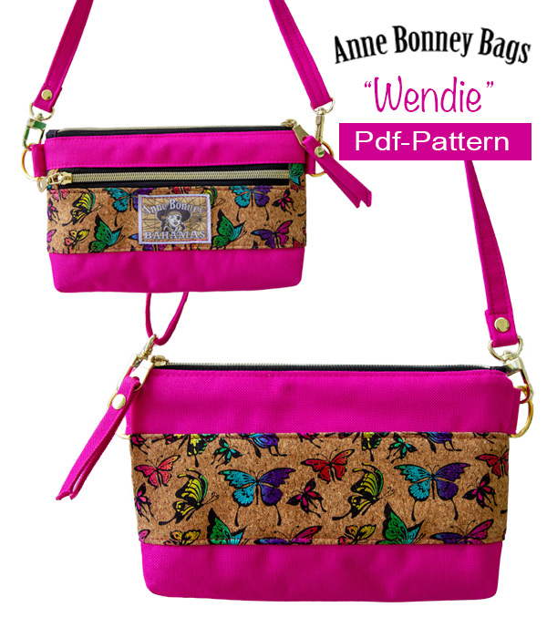 Zipper Hobo Bag and Card Wallet PDF Pattern / Bag Making / Diy 