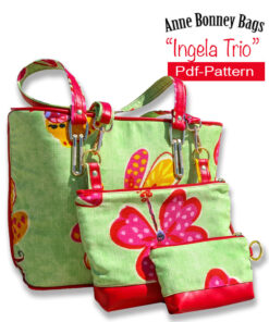 PDF Bag Patterns, DIY Tote Bag, Crossbody Bag Pattern