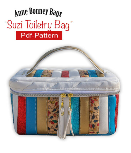 Suzi Toiletry Bag - PDF-pattern for download
